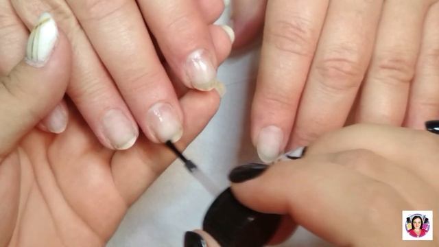 Покрытие ногтей гель лаком / самый простой дизайн / дизайн на короткие ногти / Виктория Нейлс