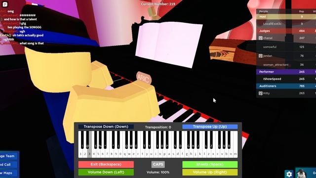 Roblox Piano | Sheet Music Boss | Rush E | Roblox Got Talent смотреть онлайн