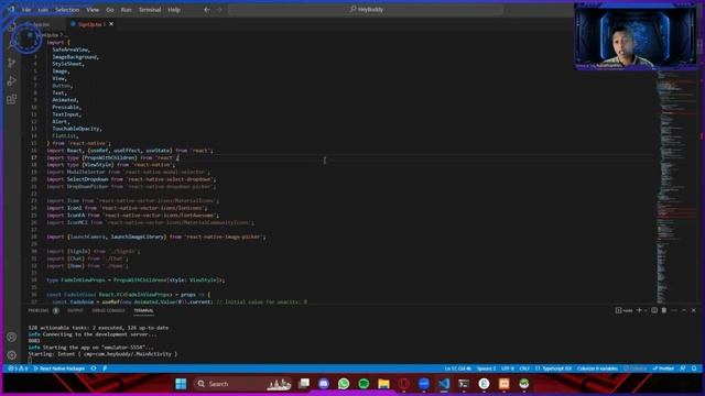 React Native Chat Application || Sign Up || Sinura Wahalathanthri || Java Institute смотреть онлайн