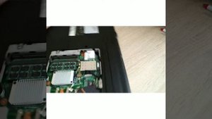 Замена батарейки CMOS на ноутбуке Fujitsu Siemens Esprimo mobile V5535