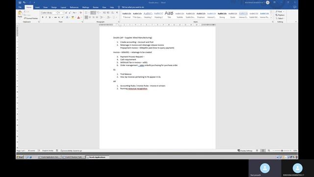 Oracle Financials Fusion - very basic training AP смотреть онлайн