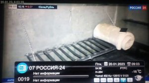 54.9E Обзор каналов открытые и кодированные на антенну 60 см. Спутник Yamal 402 54.9E (январь 2023)