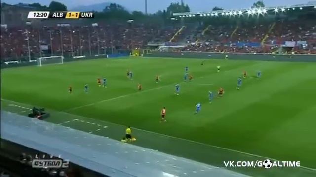 Невероятный гол Армандо Садику | Албания-Украина |