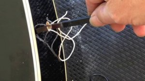 Pickup installation i akustisk guitar (Shadow SH340)