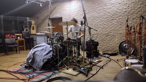 Дмитрий Кутафин - Запись барабанов для CRYBABY