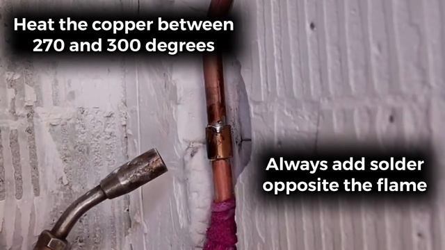 How to properly solder copper water pipes #diy смотреть онлайн