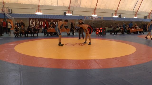 84 кг Юденцев Илья (Коми)- Анисимов Георгий (Воронеж) 1/16 смотреть онлайн