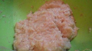 Куриные ёжики в сливочном соусе