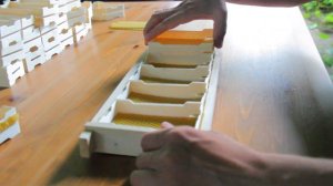 Сотовый мёд (или как была сделана минирамка)