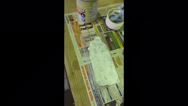 Покраска надписи на шинах.
