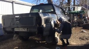 снимаю расширители арок на zx admiral "танкер"