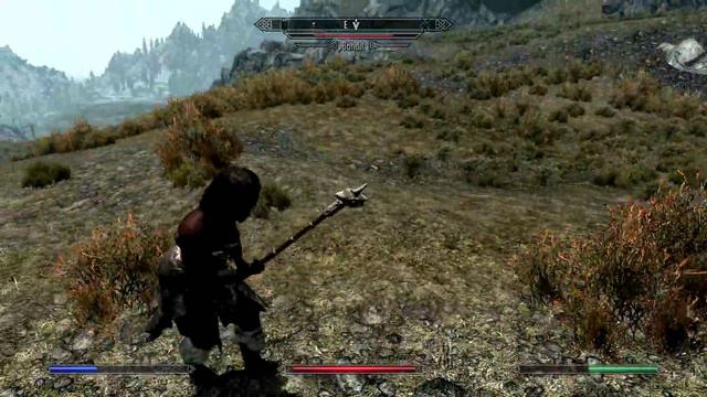 Skyrim combat - Dodging attacks (master difficulty) смотреть онлайн