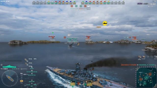 World of Warships (Yamato) 0.9.10.0 - Don't Abandon Yammy or You'll Be Noob Like Me (10mins for 50k смотреть онлайн