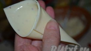 Закуска из плавленного сыра Каллы