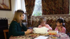 Старинная игра в бирюльки