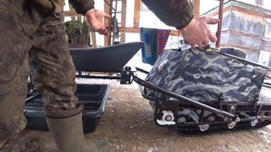 Перерождение мото-буксировщика в мото-толкач.