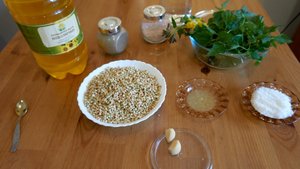 Зелёная сметана из зелёной гречки