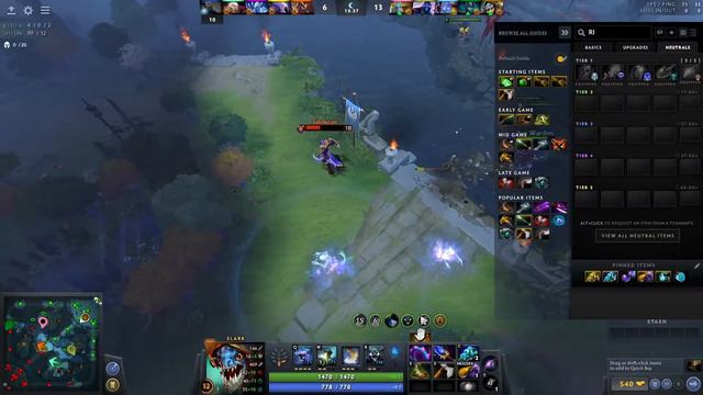 (Slark) Dota 2 Запись игры 273