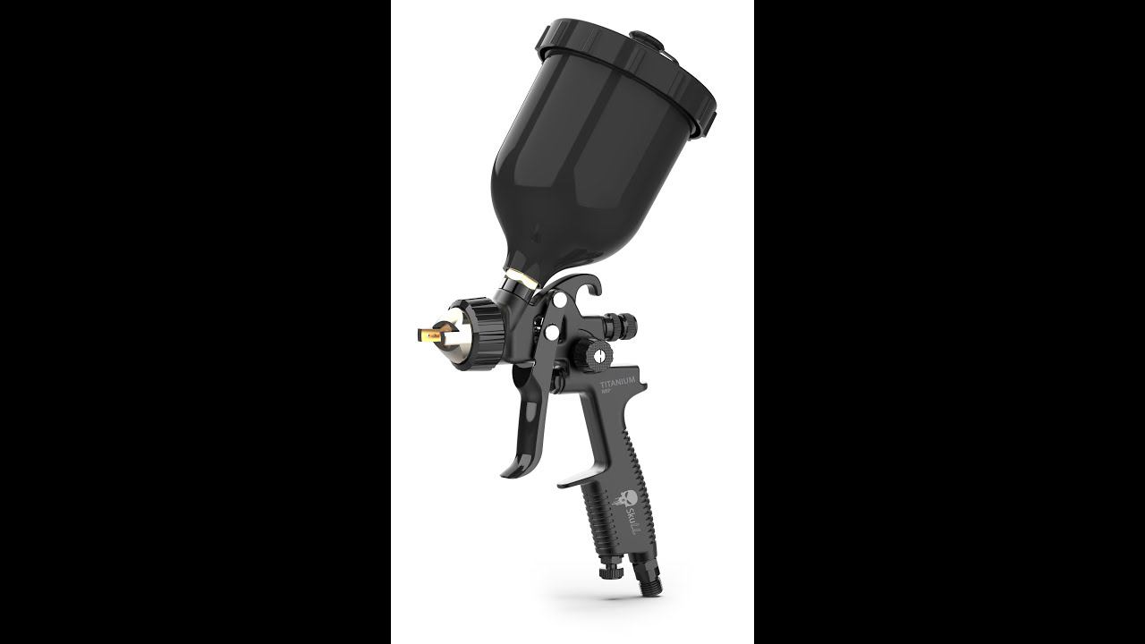 SKULL TITANIUM Spray Gun краскопульт