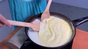 Үрүмэ - якутские блинчики из молочной пенки,новогодний деликатес!