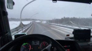 По ЗИМНИКУ НА ТОНАРЕ !!!!?Русский Дальнобой.