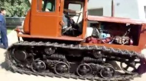 Soviet tractor DT-54 restoration /// Трактор ДТ-54А реставрация