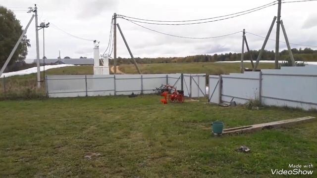 Осенние хлопоты, закрываем 2022г вспашкой огородов.