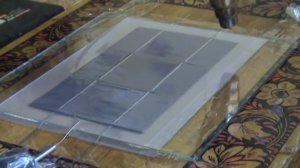 Ламинирование. laminated solar cells  (микро СБ :)