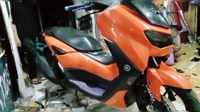 Yamaha new nmax full wrapping orange red oracal‼️sama'an warna honda jazz oren смотреть онлайн