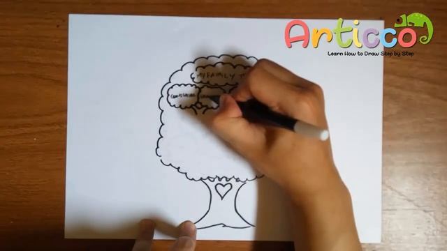 How to Draw a Family Tree with Name
