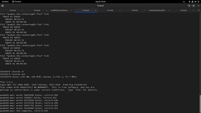How to rip the Quake 1 & 2 OST to FLAC from BIN/CUE files (for DOSBox and source ports) смотреть онлайн
