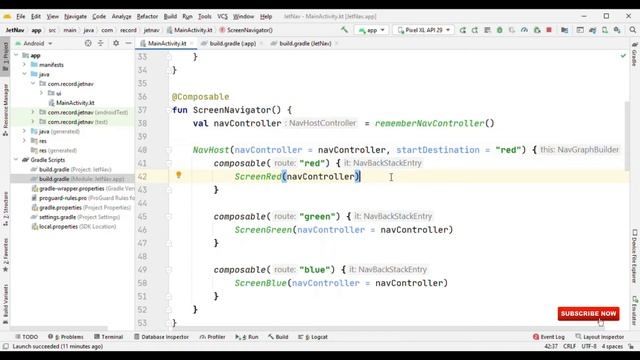 Jetpack Compose Navigation смотреть онлайн