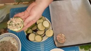 Закуска из баклажан и кабачков.