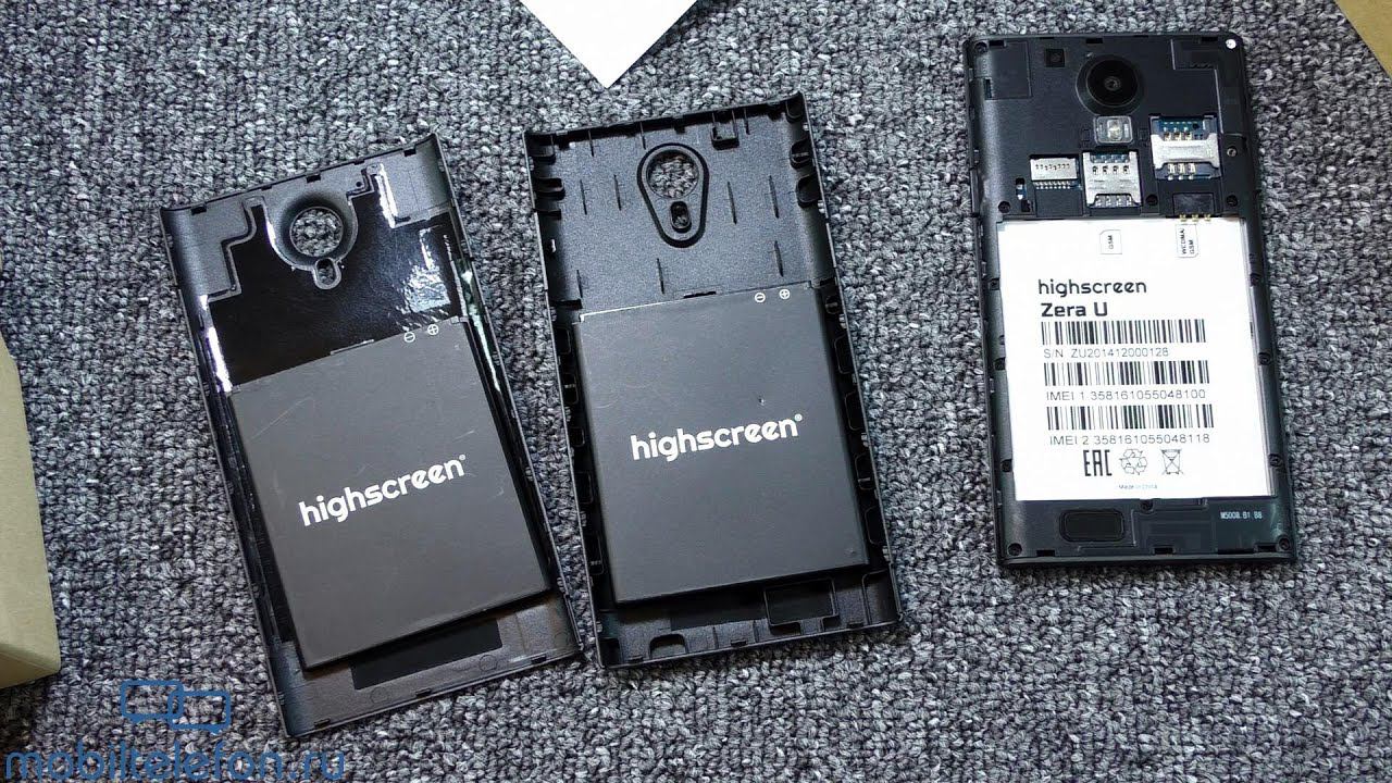 Highscreen Zera F Аккумулятор Купить