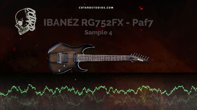 BEST 7 strings guitar for METAL IBANEZ Rg752FX or SOLAR S1.7 смотреть онлайн
