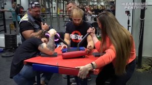 Железный монстр - Цыпленков, Таутиев, Токарев - три первых армфайта!