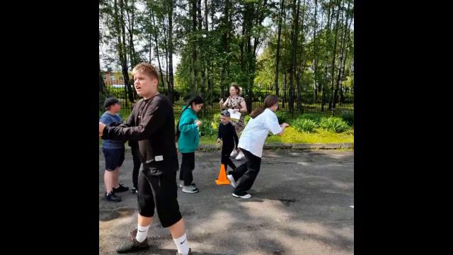 01.06.23г,в МОУ СОШ "Созвездие Вента" корпус Мокрое состоялось открытие пришкольного летнего лагеря