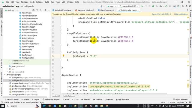 fix Execution failed for task app compile Debug Kotlin смотреть онлайн