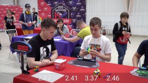 Максим Бреднев - видео национального рекорда | CCC Pro Team | Pyraminx 2.57 avg