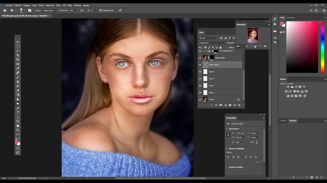 Retoque Fotografico Retrato | Photoshop CC 2020 смотреть онлайн