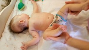 Разминка/гимнастика суставов у грудничков