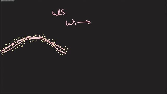 Weighted Least Squares (WLS) Regression смотреть онлайн