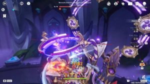 Аяка в Сименаве прыгнула под Хранительницей / Genshin Impact 4.4