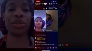 Nia and Benet late night TikTok live