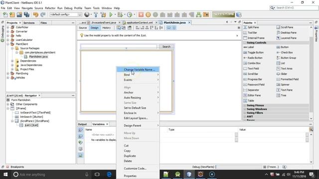 Build a simple Java Swing User Interface (GUI) in NetBeans смотреть онлайн