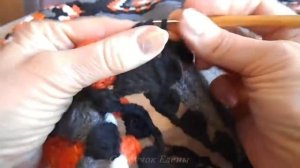 ВЯЗАНИЕ четырёхцветного ПЛЕДА крючком