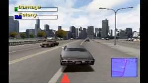 Classic PS1 Game Driver 2 on PS3 Upscaled to HD 1080p