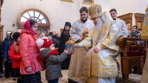 Праздник Рождества Христова в Святогорской Лавре. Колядки 07.01.2023 г.