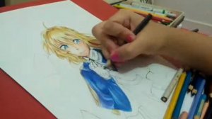 Drawing Violet Evergarden | By Neiart