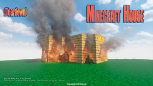 Arson Minecraft House in (Teardown)